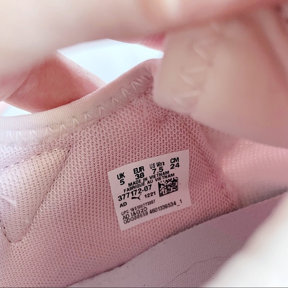 PUMA Amare Pink & White Women's Sneakers - Picture 7 of 8